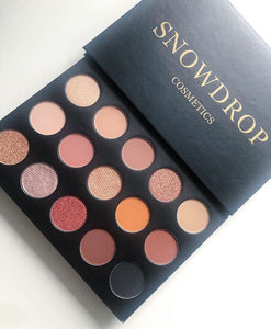 Snowdrop cosmetics - eyeshadow palette - nude - fullproduct